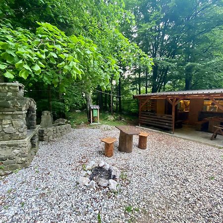 Hotel Glamping Krn Kobarid Exterior foto