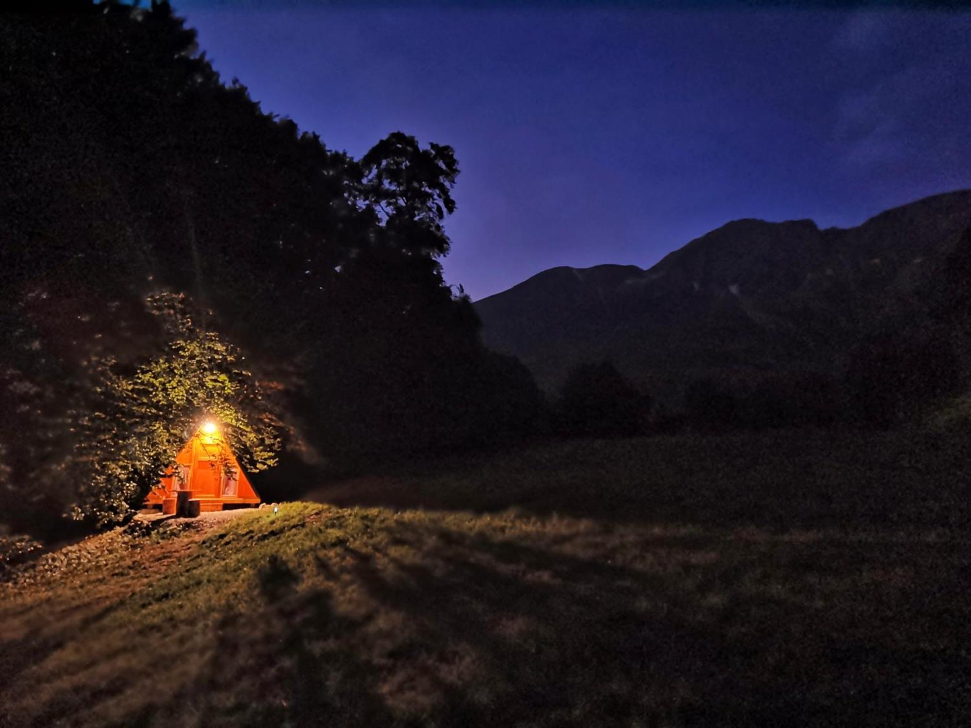 Hotel Glamping Krn Kobarid Exterior foto